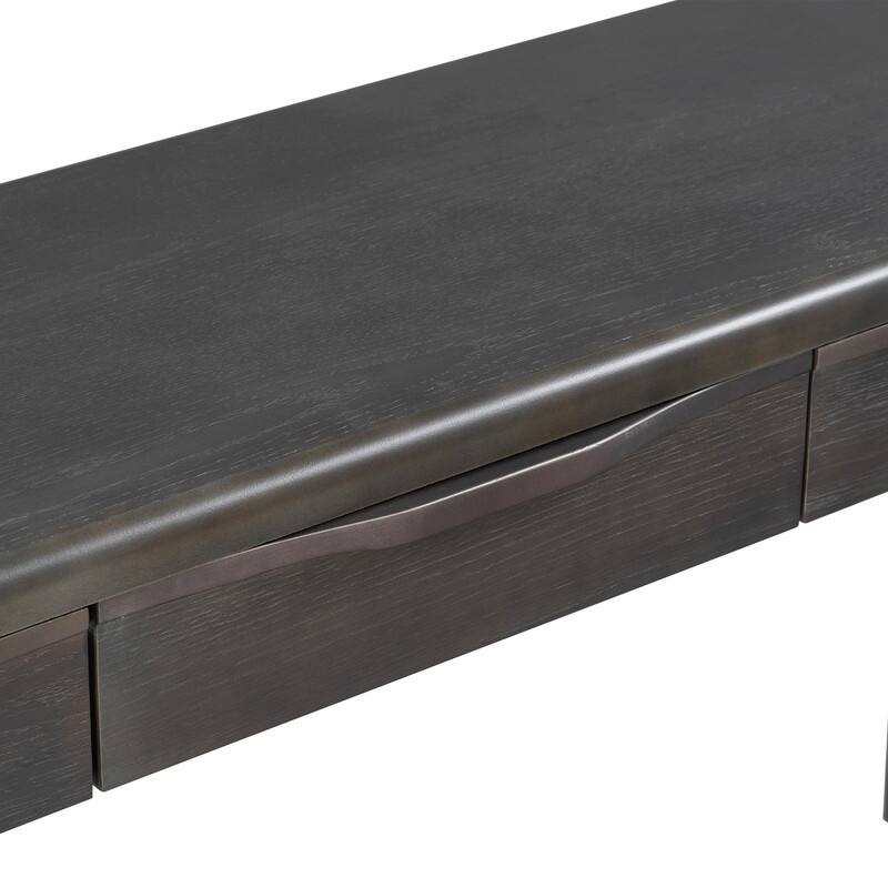 Farmhouse 60" Console Table,Entryway Table with 3 Drawers for Stylish Entryway Organization