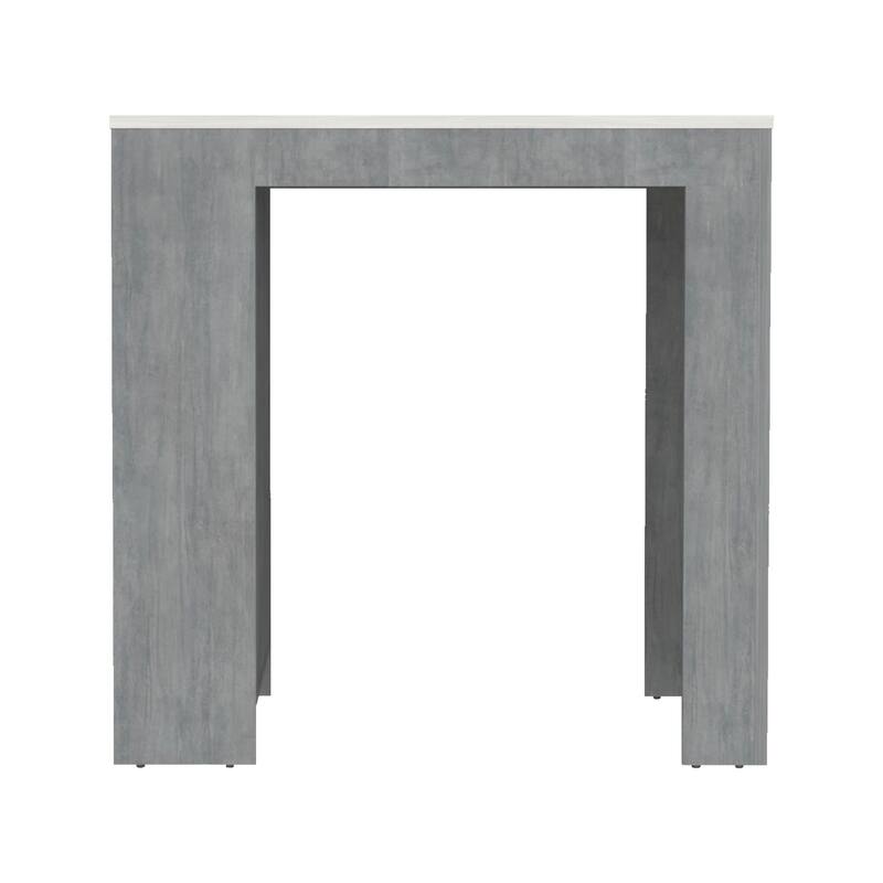 biza Marble Counter Height Table Top Kitchen Island