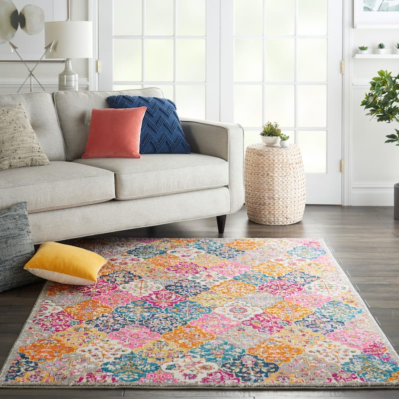 Nourison Passion Moroccan Medallion Area Rug