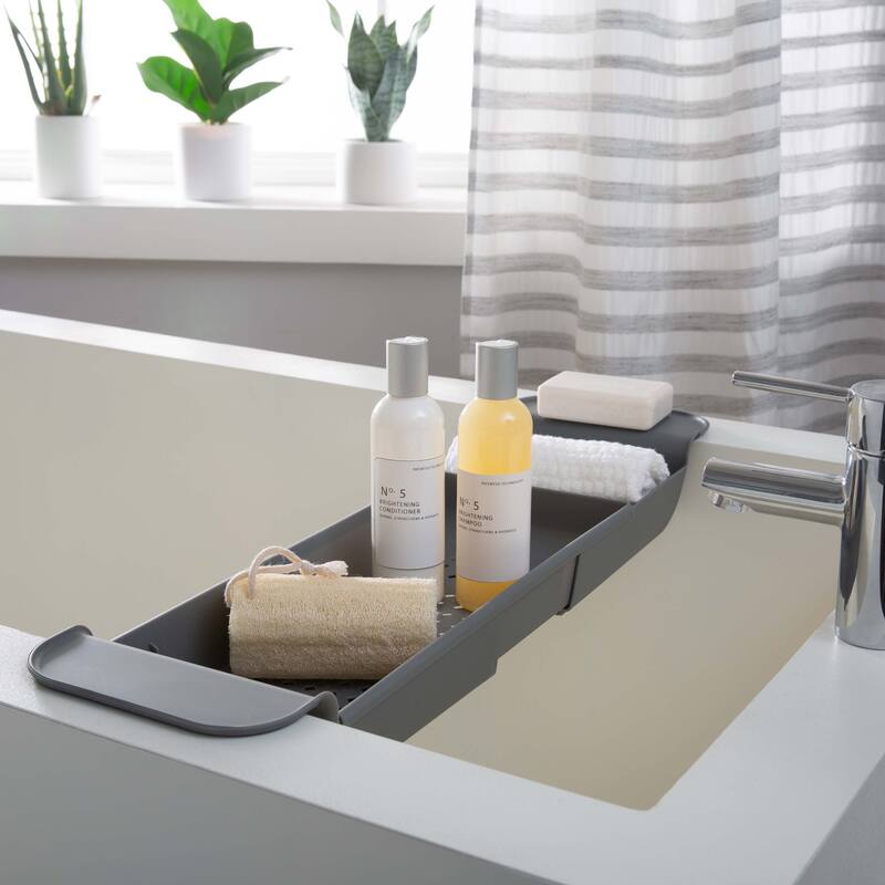 Bath Bliss Expandable Non-Slip Bathtub Caddy