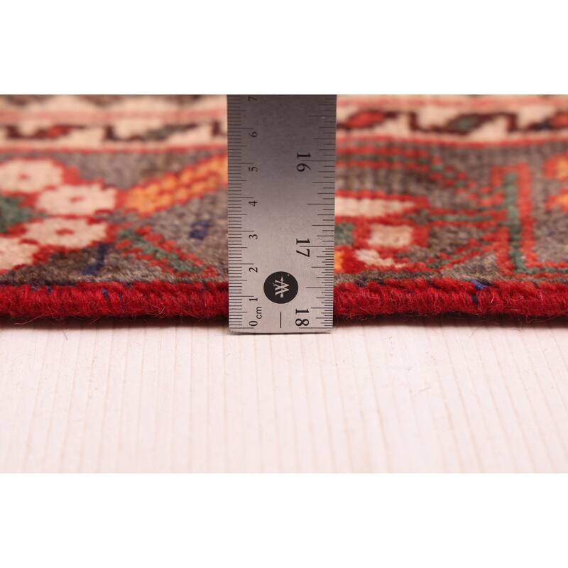 ECARPETGALLERY Hand-knotted Konya Anatolian Red Wool Rug - 4'7 x 9'9
