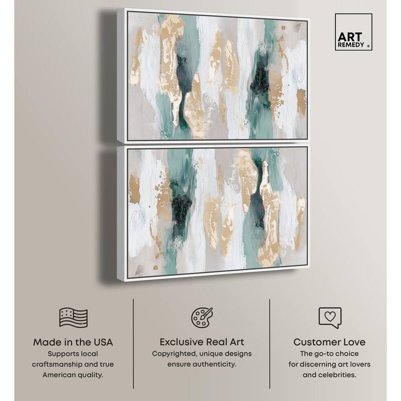 Neon Gaming Set Up Canvas by Art Remedy