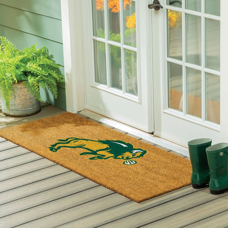 North Dakota State University Full Color Indoor/Outdoor Coir Mat - 60" x 24"
