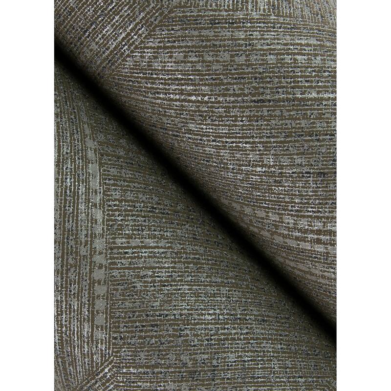 A-Street Prints Ladon Pewter Metallic Texture Wallpaper