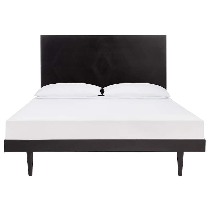 SAFAVIEH Couture Maci Bryn Wood Herringbone Bed