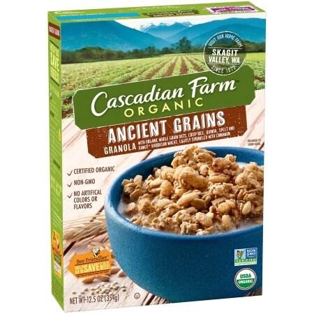 Cascadian Farm Organic Granola - Ancient Grains - Case of 6 - 12.5 oz.