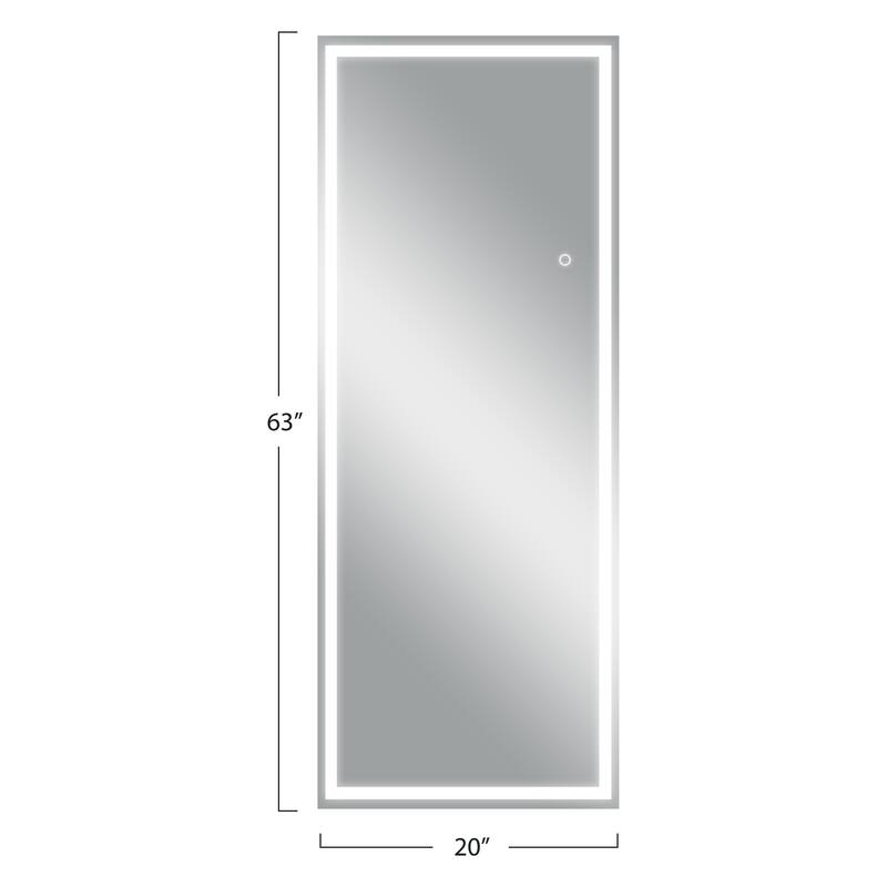 Full-length LED Illuminated Bathroom Vanity Mirror