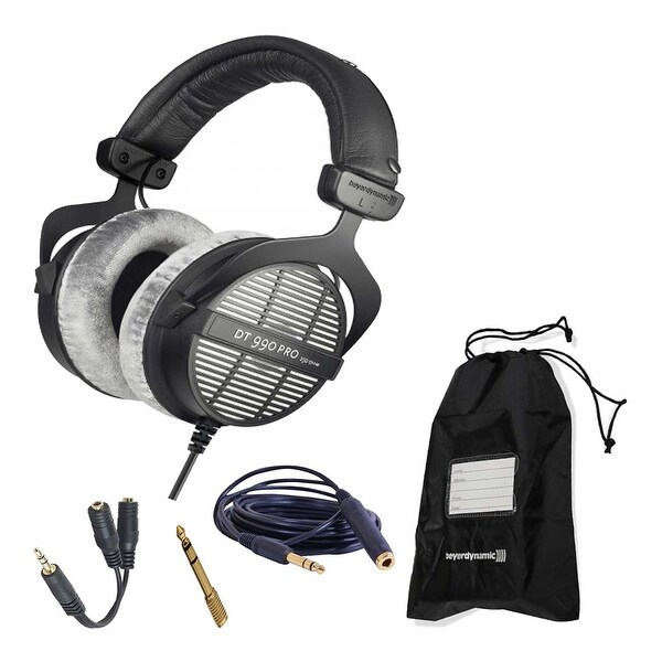 Beyerdynamic DT 990 Pro 250 Ohm Headphones and 3-Year Warranty. Opens flyout.