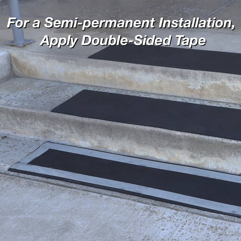 Rubber-Cal "Elephant Bark" Step Mats 5mm (6pack) - Black