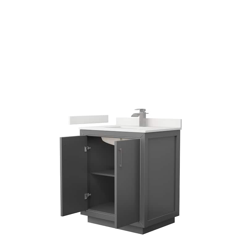 Icon 30-inch Single Vanity, Quartz Top