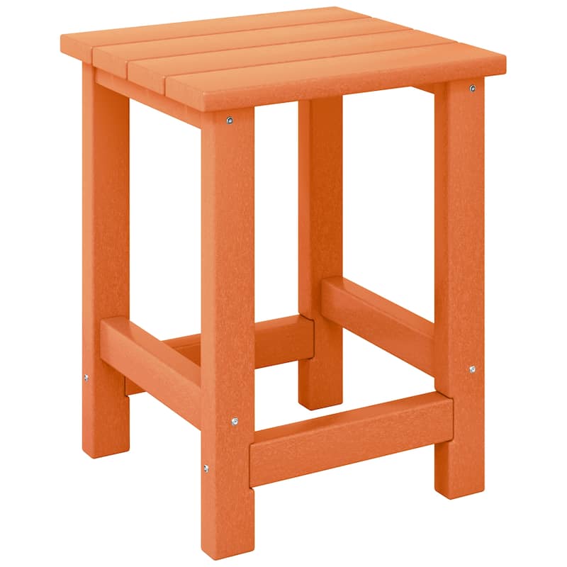 Laguna Kids Outdoor Poly Adirondack Side Table - Orange