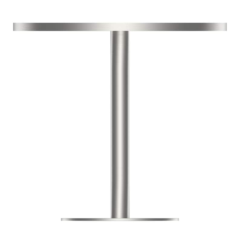 Square Modern Dinning Table 31.5 inches Bistro Table Tulip Table with Faux Marble top, Sturdy Metal Frame Diameter