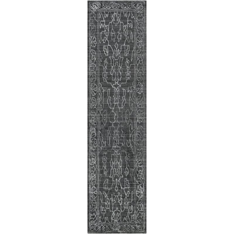 Surya Dove Hand-loomed Viscose Area Rug