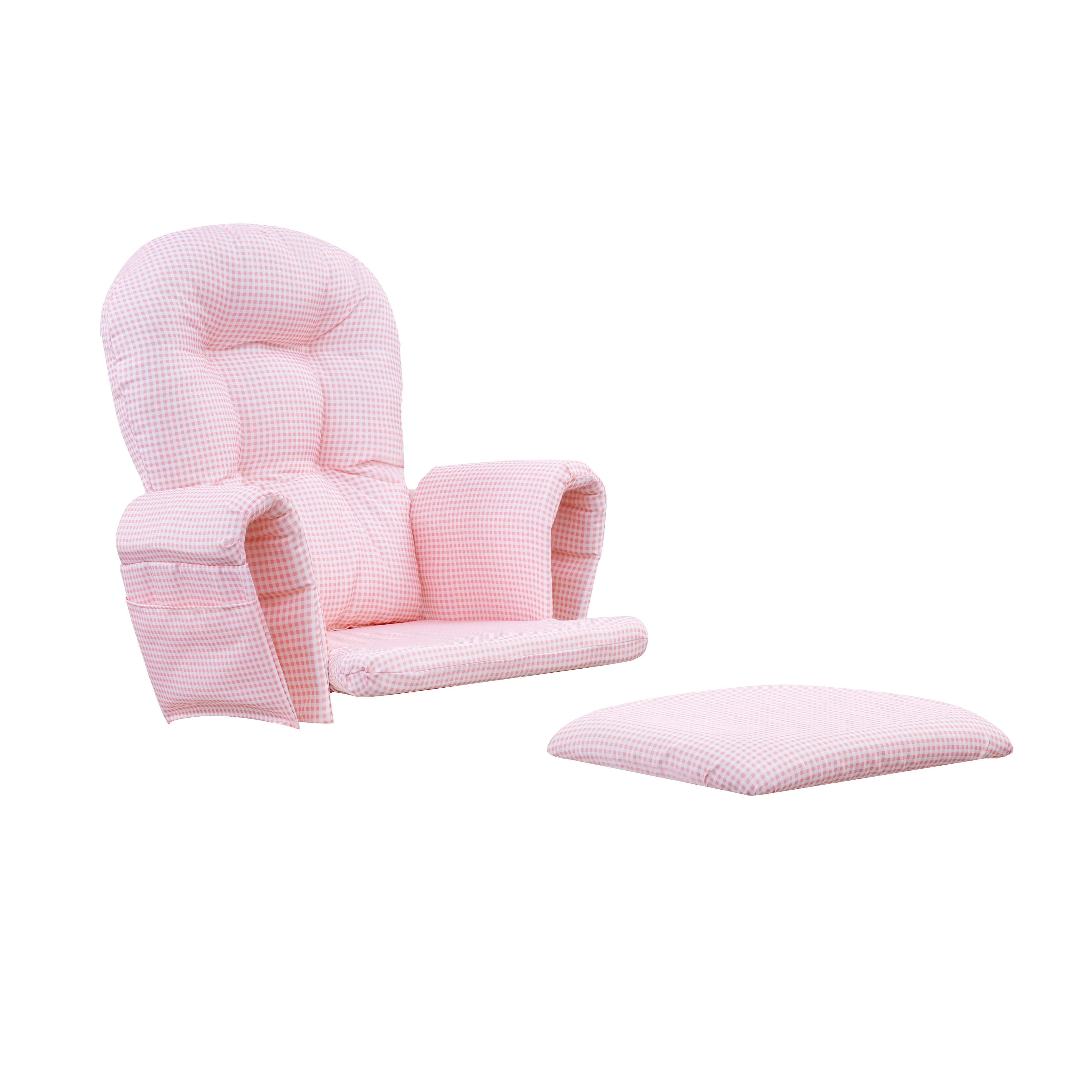 Joy Glider Rocking Chair Replacement Cushions Set Beige N A