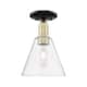 Option Clear / Black Antique Brass