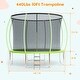 preview thumbnail 27 of 68, 10/12/14/16 FT Outdoor Trampoline Bounce Combo W/Closure Net
