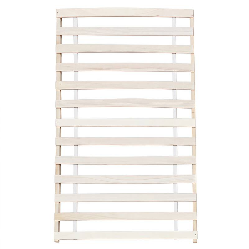 Kids Police Car Floor Bed with LED Light - Twin Size Role Play Bed for Boys & Girls