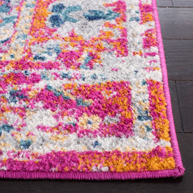 SAFAVIEH, Madison Jovita Vintage Boho Oriental Medallion Rug