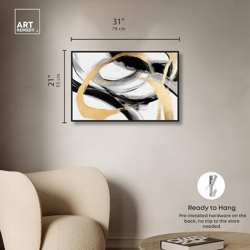 Midas Arc I Canvas by Art Remedy