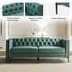 preview thumbnail 15 of 58, HULALA HOME Calymne 84" Modern Square Arms Sofa with Button-Tufted Back