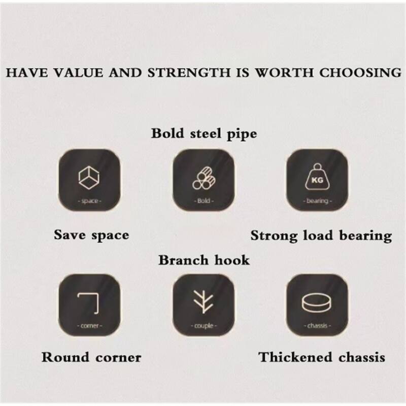 Freestanding 66.9 In Metal Coat Rack Stand with Marble Base