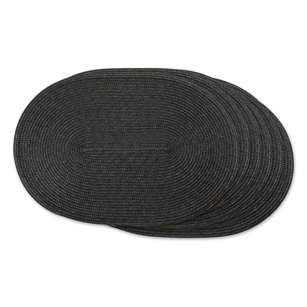 Oval Pp Woven Placemat (Set of 6) - Oval, 12x18"
