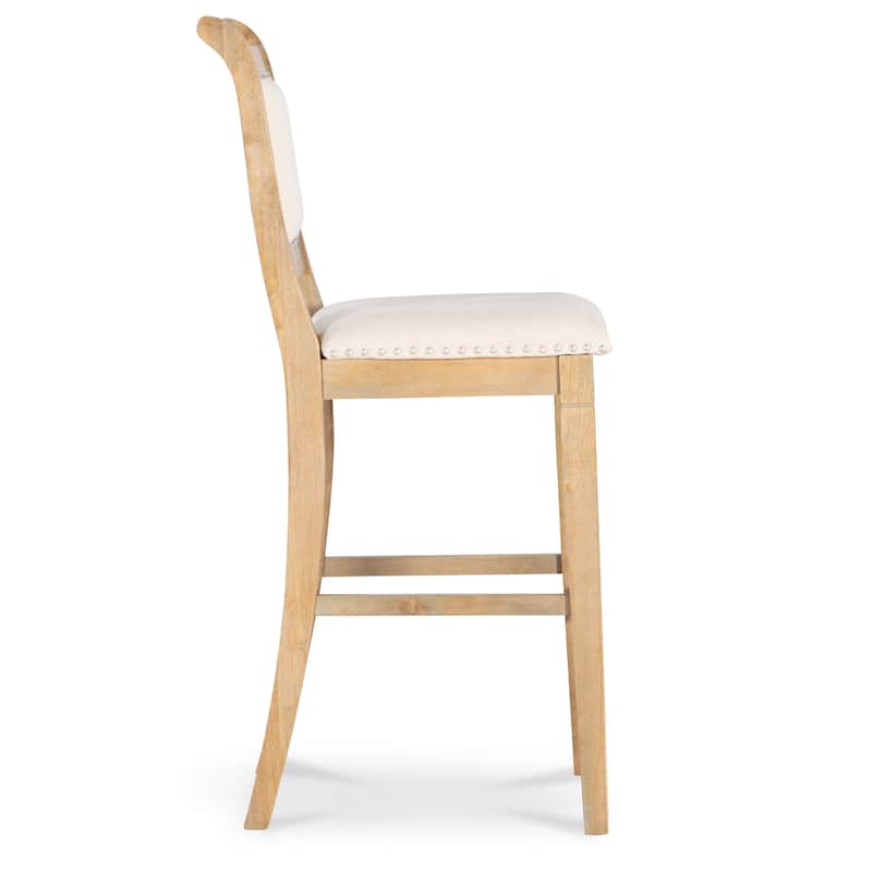 The Gray Barn Nook Natural 30-inch Barstool