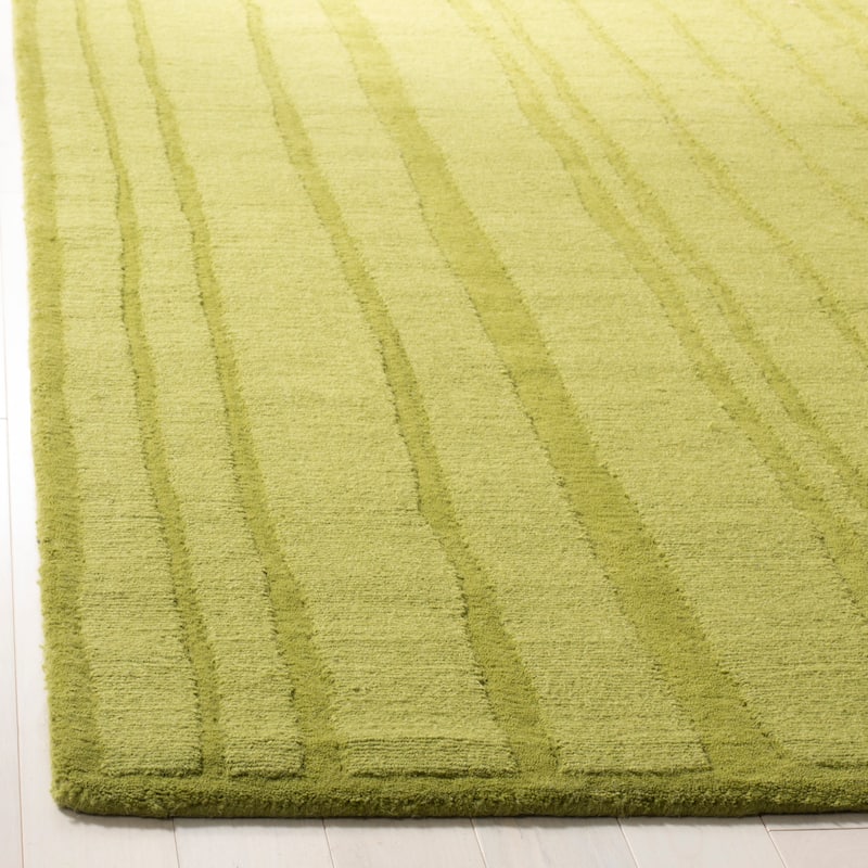 Martha Stewart by SAFAVIEH Freehand Stripe Wool Rug