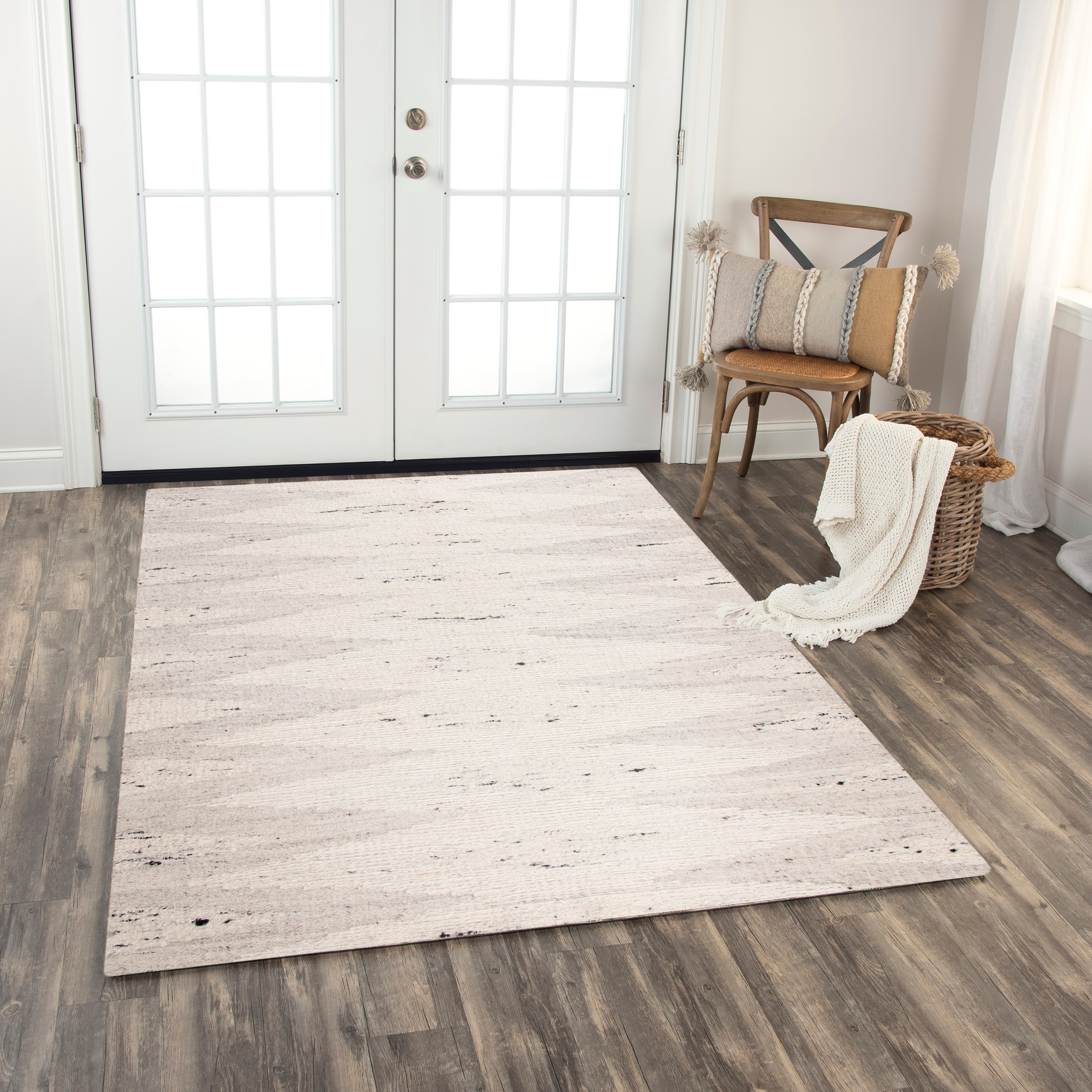 Alora Decor Taos Hand-woven Wool Blend Rug