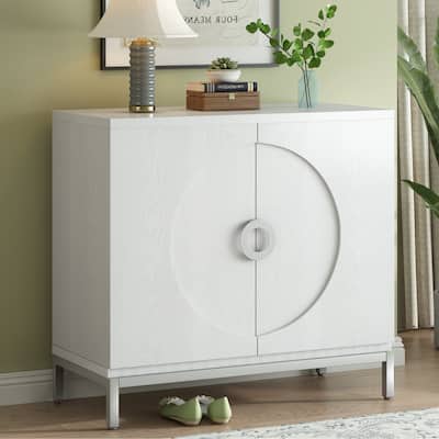 Simple Storage Sideboard with Metal Leg Frame
