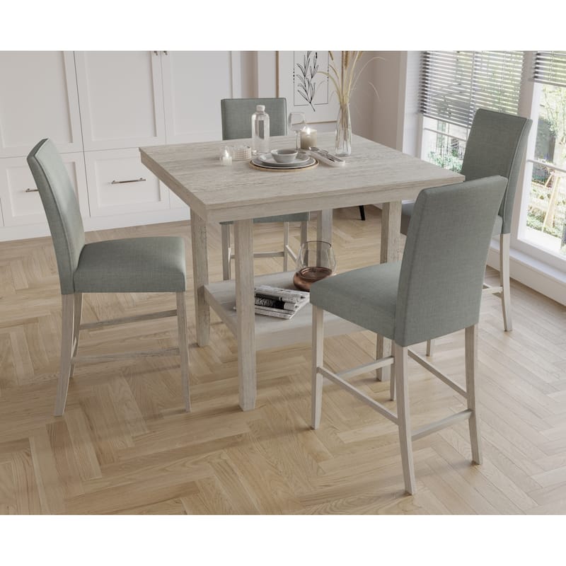 Macon 5-pieces Counter Height Dining Table and Chair