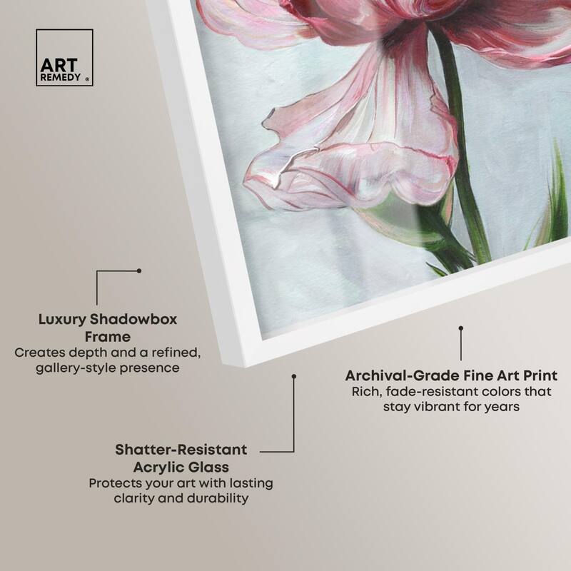 Magical Flower I Shadowbox by Art Remedy