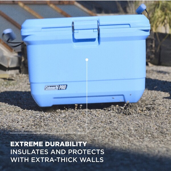 Coleman Pro Hard Cooler, 45qt/74-Can, Keeps Ice Cold up to 4 Days