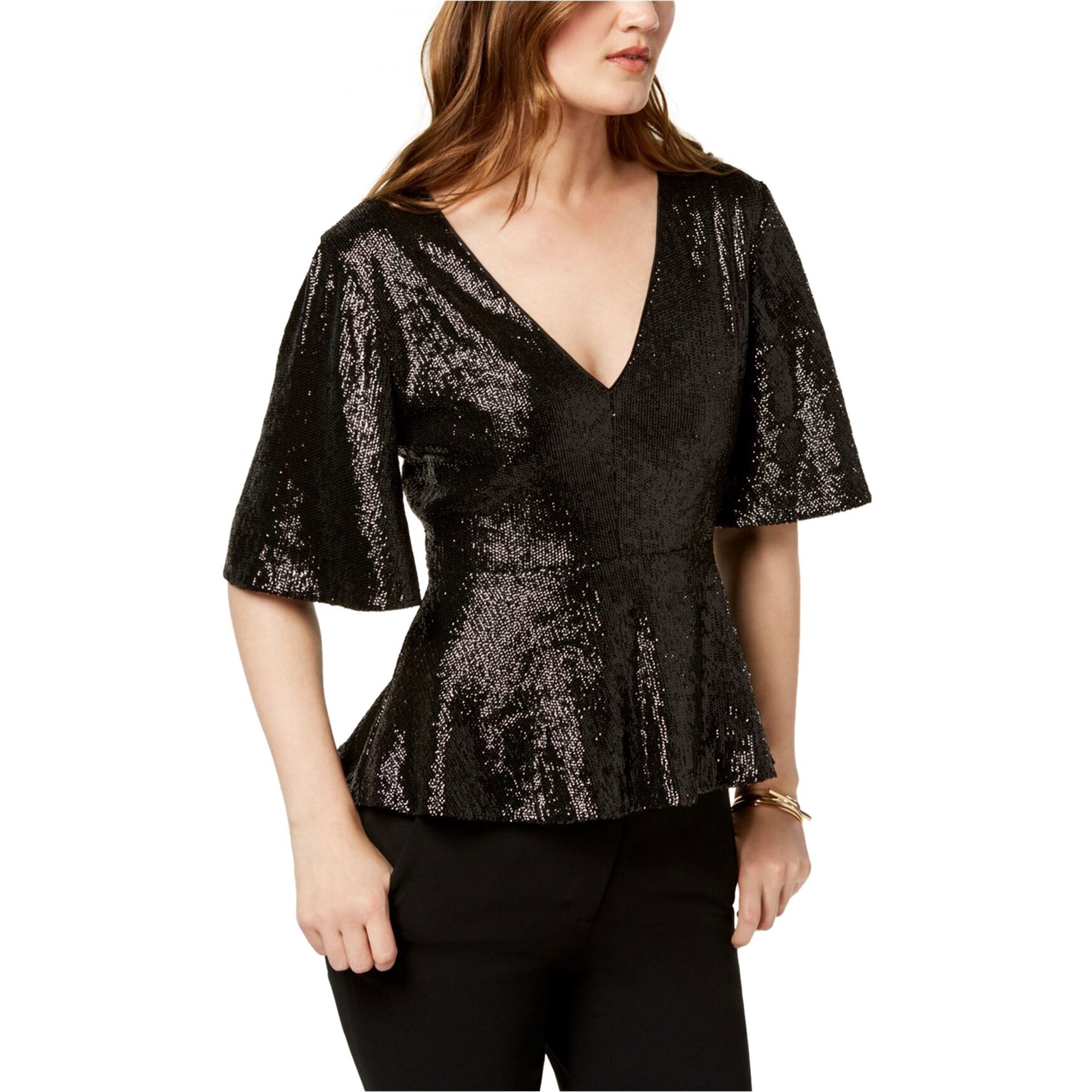 rachel zoe sequin top