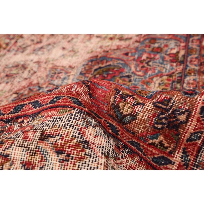 ECARPETGALLERY Hand-knotted Antalya Vintage Red Wool Rug - 9'8 x 12'3