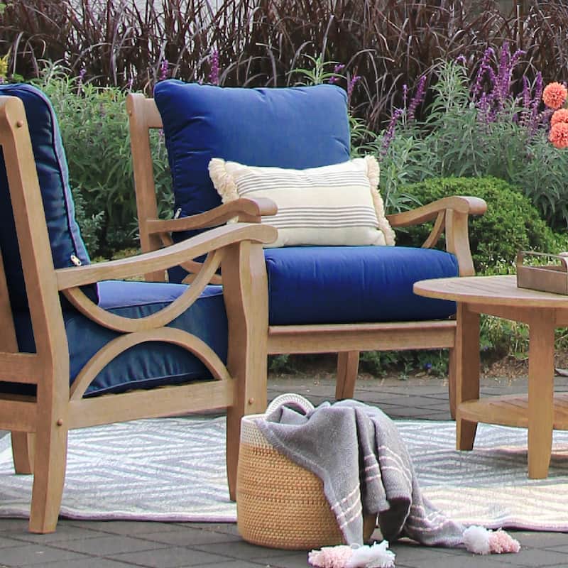Cambridge Casual Lowell 5-piece Teak Patio Conversation Set