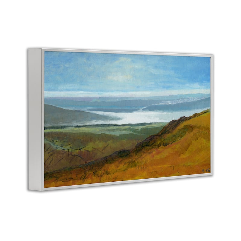 Stupell Vast Serene Hills Framed Giclee Art Design By Dita Jacobovitz