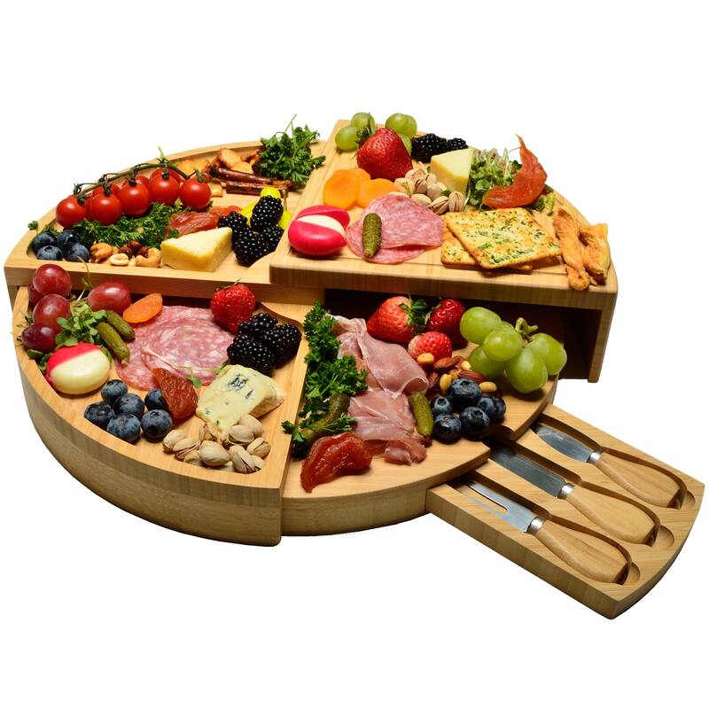 NCAA Georgia Tech Yellow Jackets Bamboo Cheese & Charcuterie Board