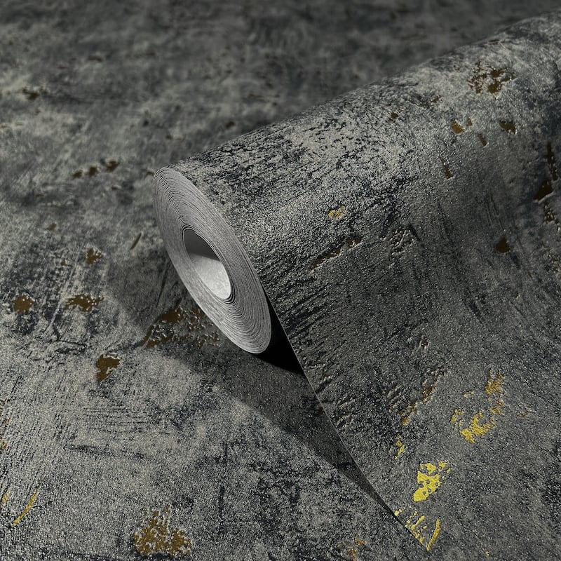 Galerie Wallcoverings Metallic Fleck Vinyl on Non-woven Metallic Wallpaper Roll