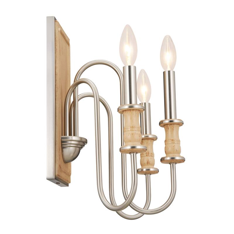 Kichler 52473 Karthe 3 Light 15" Tall Wall Sconce