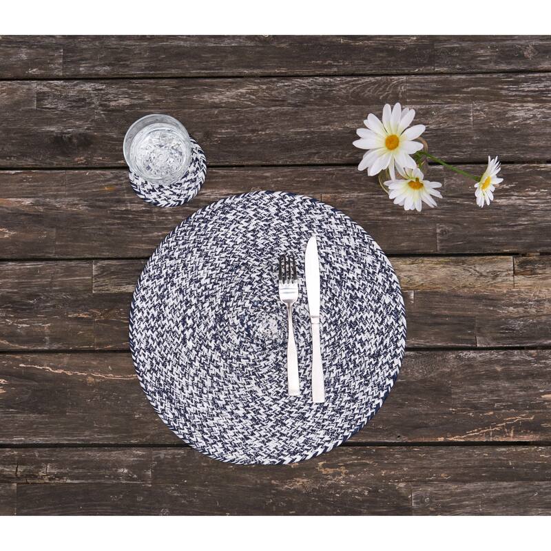 Braided Round Placemats Sets of 6 Collection