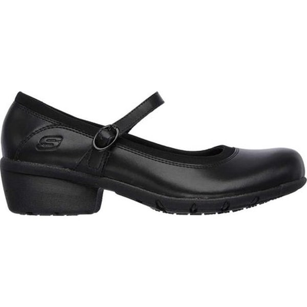 black non slip mary jane shoes