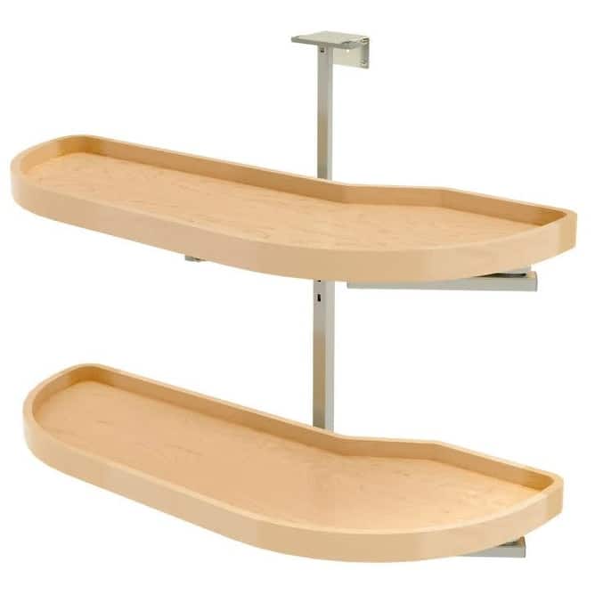 Rev-A-Shelf 4WLS87-12-L Modern 33"W Soft Close Two Tier Pull Out Pivot