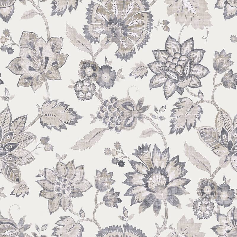 Arthouse Prudie Denim Jacobean Trail Wallpaper