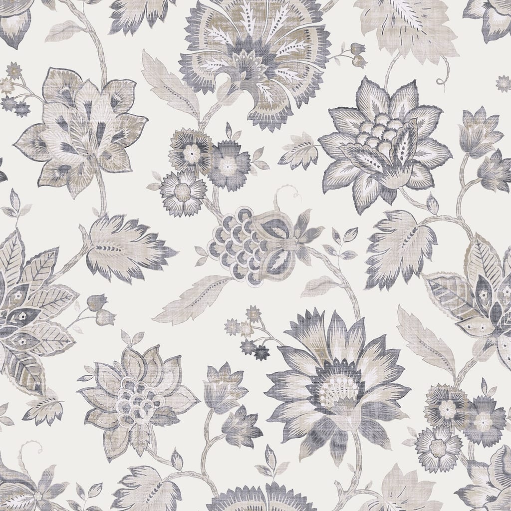 Arthouse Prudie Denim Jacobean Trail Wallpaper