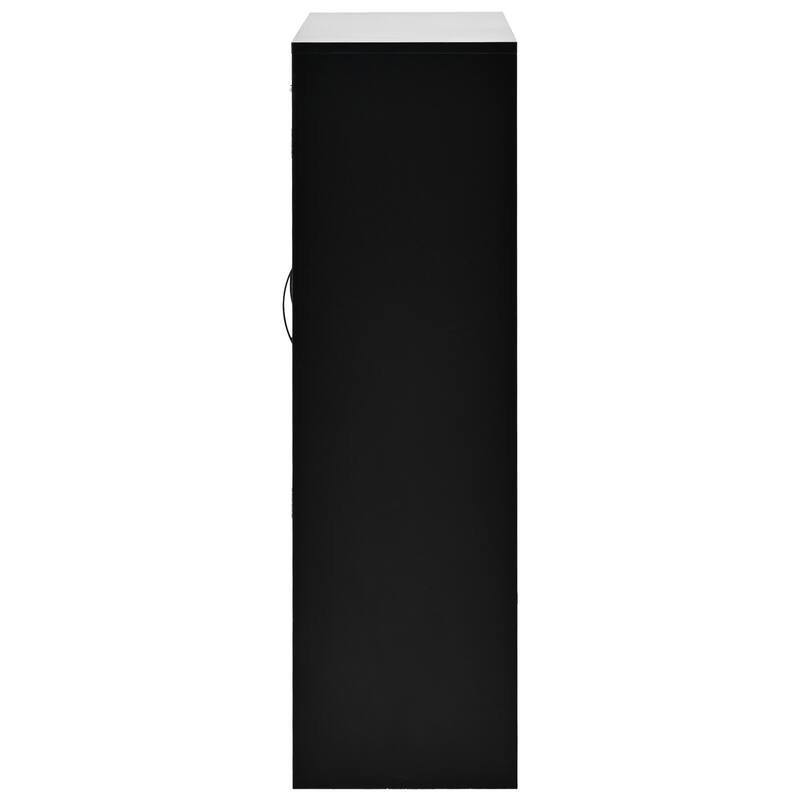 Modern Shoe Cabinet with Adjustable Shelves & Sturdy Top Surface, Ideal for Entryway Storage