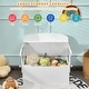 preview thumbnail 16 of 29, Costway 3-in-1 Kids Convertible Storage Bench Wood Activity Table and - See Details