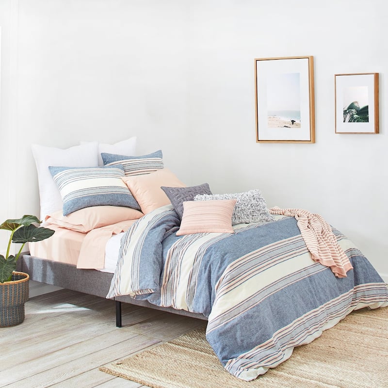 Splendid Tuscan Stripe 3 Piece Duvet Set