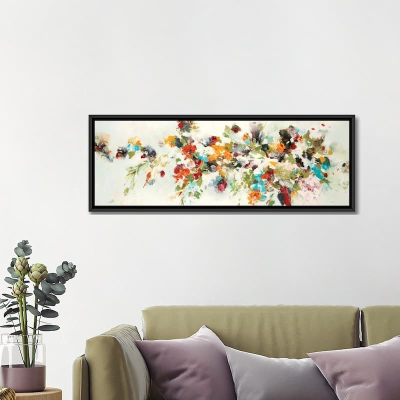 iCanvas "Botanical III" by Lisa Ridgers Framed Canvas Print