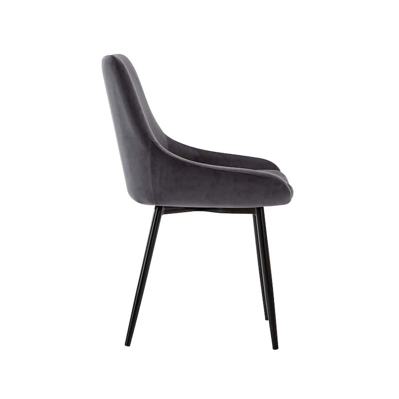 Carson Carrington Ido Velvet Dining Chairs (Set of 2)